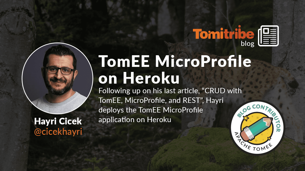 Tomee Microprofile On Heroku Tomitribe